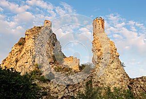 Bratislava - Ruin of castle Devin, Slovakia