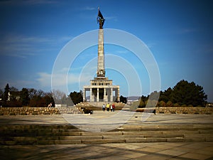 Bratislava - SlavÃ­n war memorial and cemetery for fallen Soviet Army