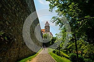 Bratislava,Slovakia: Bratislava Castle or Bratislavsky Hrad is the main castle of Bratislava, capital of Slovakia