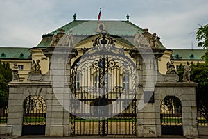 Bratislava,Slovakia: Episcopal Summer Palace. Beautiful historical building in Bratislava