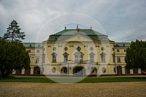 Bratislava,Slovakia: Episcopal Summer Palace. Beautiful historical building in Bratislava