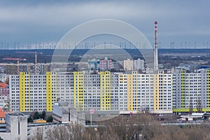 Residential sovietic district of Bratislava, Slovakia