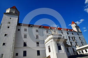 Bratislava, Slovensko - 25. júna 2023 : hrad
