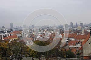 View from Bratislava castle