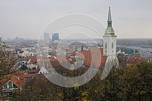 View from Bratislava castle