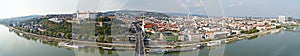 Bratislava Slovensko panoráma