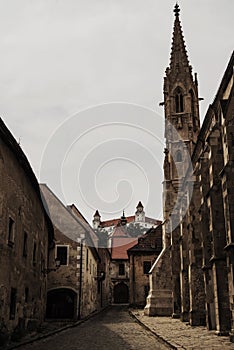 Bratislava street Slovakia