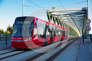 Bratislava tram bridge