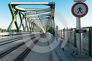 Bratislava tram bridge