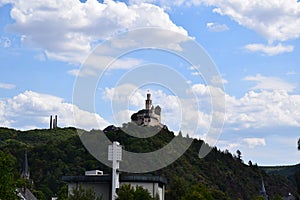 Braubach, Germany - 08 04 2022: Marksburg