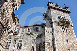 Braunfels well-preserved fortress on the Lahn