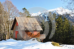 Braunwald, famous Swiss skiing resort