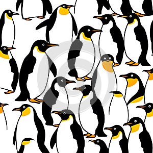 brautiful penguins, AI-generatet