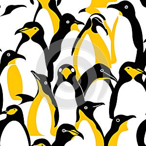 brautiful penguins, AI-generatet