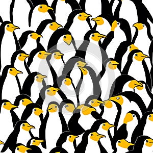 brautiful penguins, AI-generatet