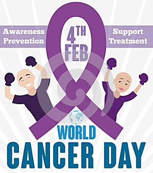 Brave Couple who Fight Against Cancer Commemorating its World Day