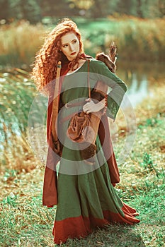 Brave girl archer