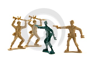Bravery Concept - Plastic Soldiers