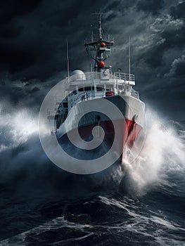 Braving the Elements: Sea Distress Rescue Cruiser - AI