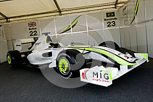 Brawn gp f1 racing car