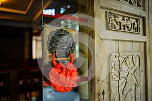 Brazen door knocker,China