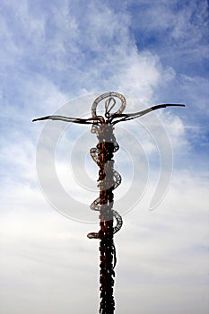 The Brazen Serpent, Mount Nebo