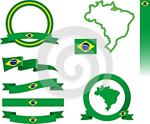 Brazil Banner Set