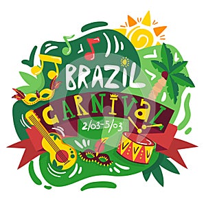 Brazil Carnival Poster photo