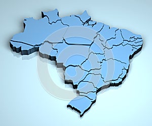 Brazil 3D