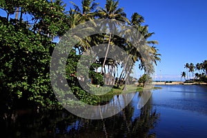 Brazil, Maceio, river estuary