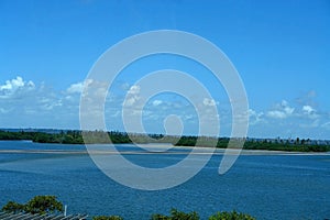 Brazil, Maceio, river estuary