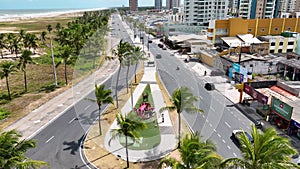 Brazil Northeast. Cityscape landmark at Aracaju Sergipe Brazil.