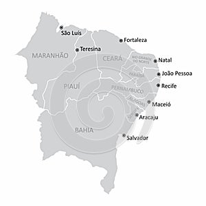 Brazil northeast region