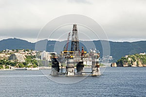 Brazil - Oil Rig In Guanabara Bay - Rio de Janeiro