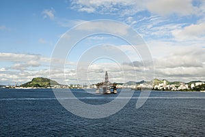 Brazil - Oil Rig In Guanabara Bay - Rio de Janeiro