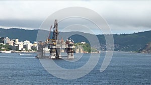 Brazil - Oil Rig In Rio de Janeiro