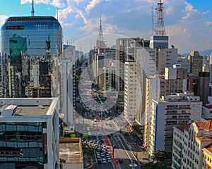 Brazil Paulista Avenue sao paulo