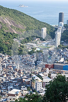 Rocinha, Rio de Janeiro, Brazil, favela, slum, alleys, daily life, skyline, close up photo