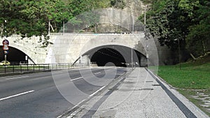 Brazil Rio de Janeiro Tunel Novo New Tunel Botafogo-Copacabana Avenue Road Way Mountain