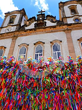 Brazil, Salvador de Bahia, Church of Nosso Senhor do Bonfim photo