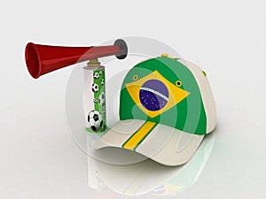 Brasilien ein hut 