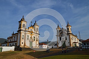 Brazil - two churches photo