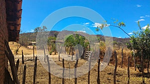 Brazilian Northeast "sertÃÂ£o" Farm Landscape