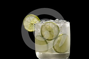 Brazilian Caipirinha cocktail