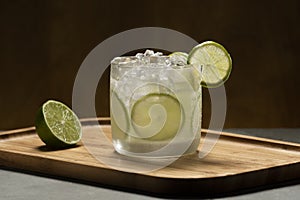Brazilian Caipirinha cocktail