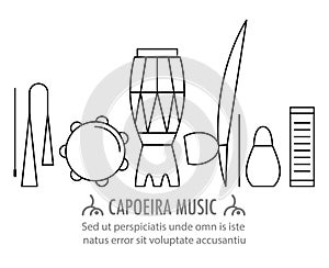 Brazilian Capoeira Music Instruments