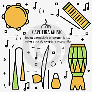 Brazilian Capoeira Music Instruments