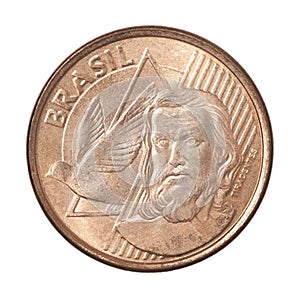 Brazilian centavos coin