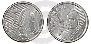 Brazilian centavos coin photo