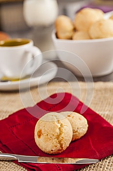 Brazilian cheese buns photo